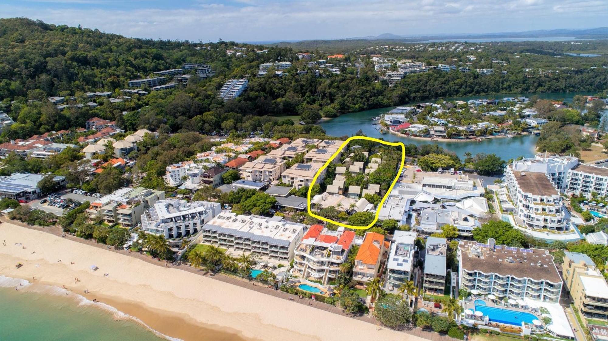 The Hastings Beach Houses Noosa Heads Exterior photo